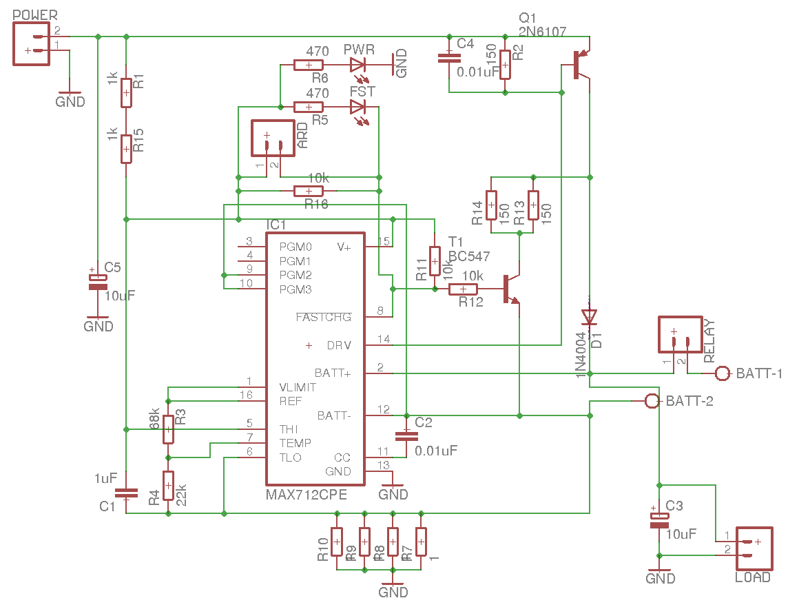 Schematic of my charger