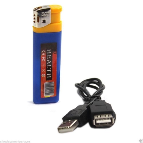 Lighter Spy DVR Hidden Camera Copper Electronics
