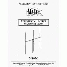 Maco M103 Assembly Instructions