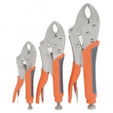 3 Piece Curved Jaw Locking Pliers